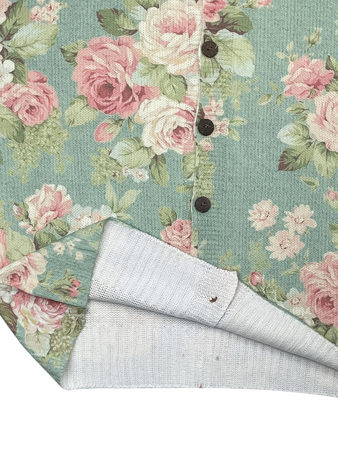 Nieuwe 2026 dames trui met bloemenprint, ronde hals, ademend, elegant vintage patroon, gemakkelijk te onderhouden, machinewasbaar, zacht en chic - geschikt voor lente en zomer