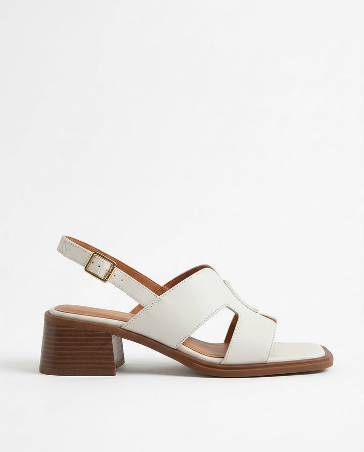 Sassari Leather Heeled Sandals