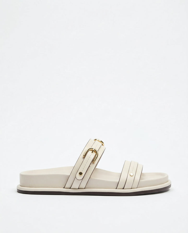 Maribel Twin Strap Flats