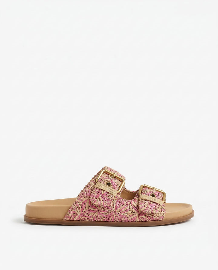 The Positano Buckle Sandal
