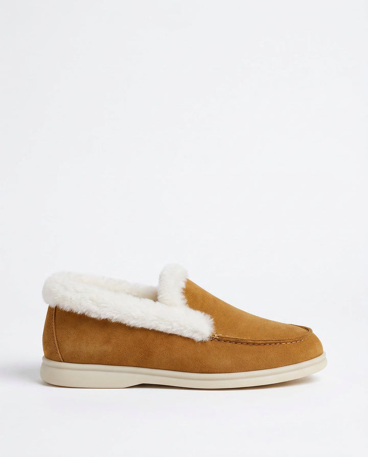 Lila Shearling Loafer Boots