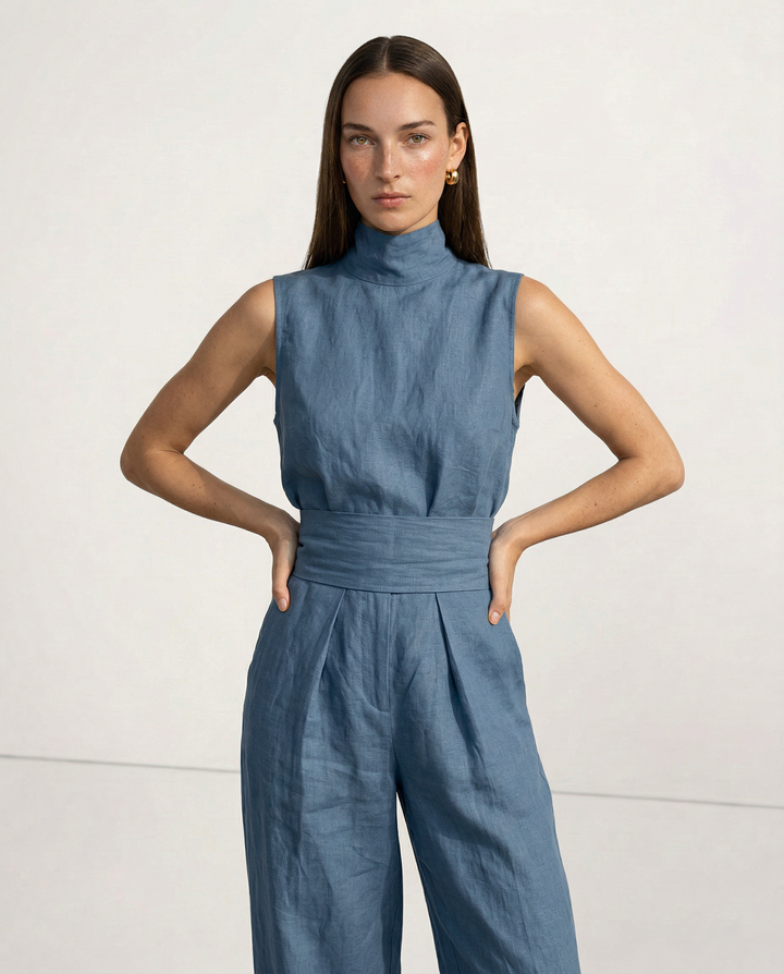 The Sandstone Linen Easy Set