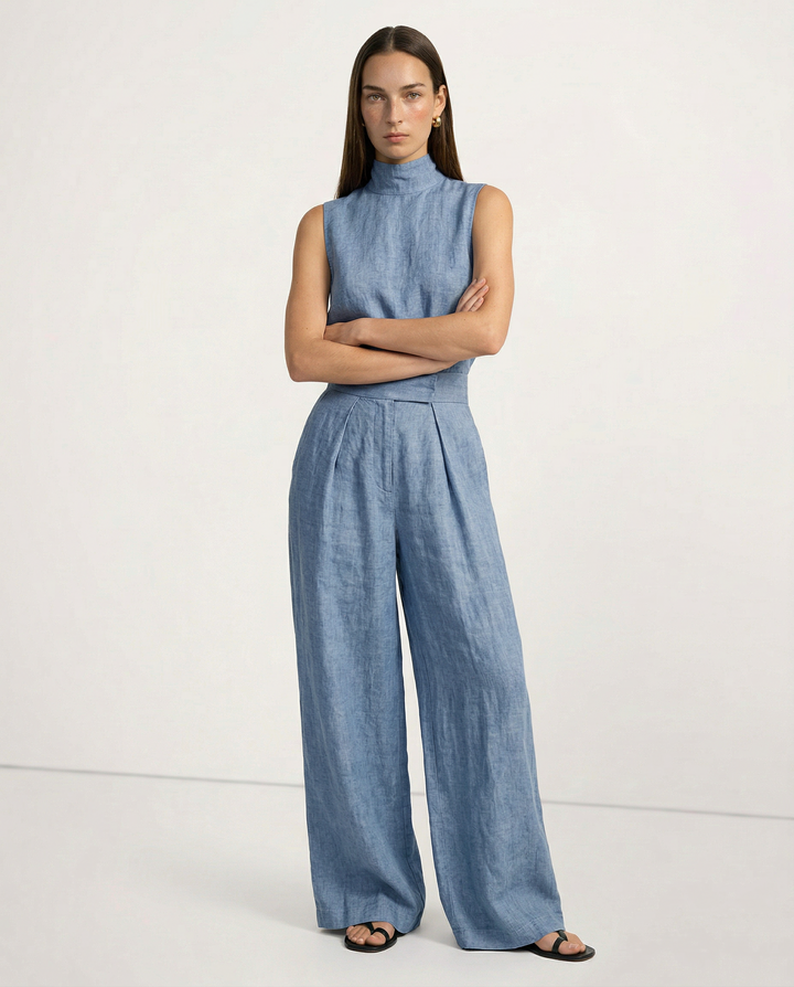 The Sandstone Linen Easy Set
