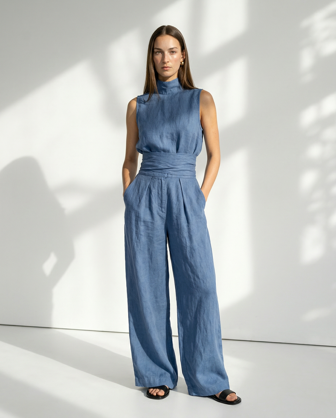 The Sandstone Linen Easy Set