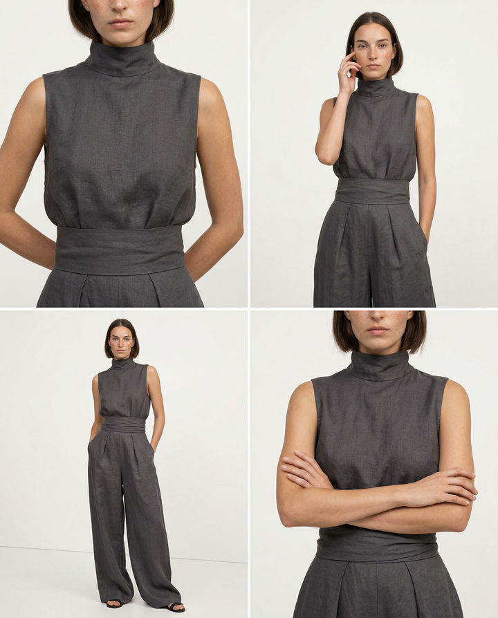 The Sandstone Linen Easy Set