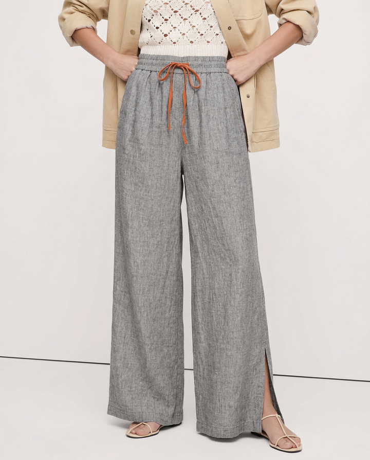 The Drawstring Wide Leg Pant