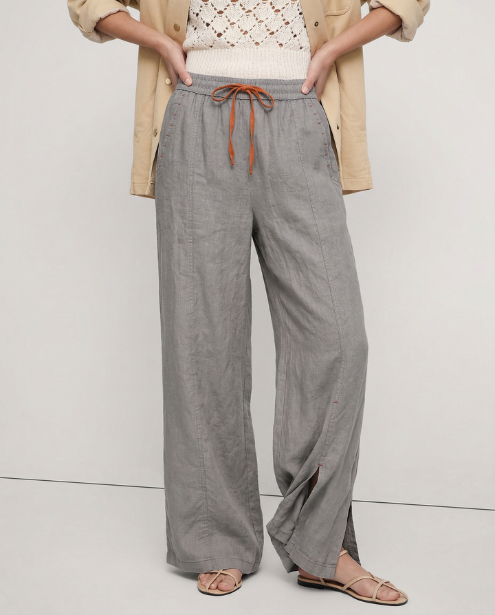 The Drawstring Wide Leg Pant
