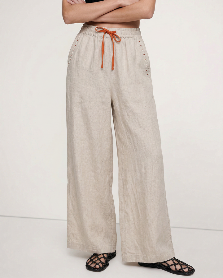 The Drawstring Wide Leg Pant
