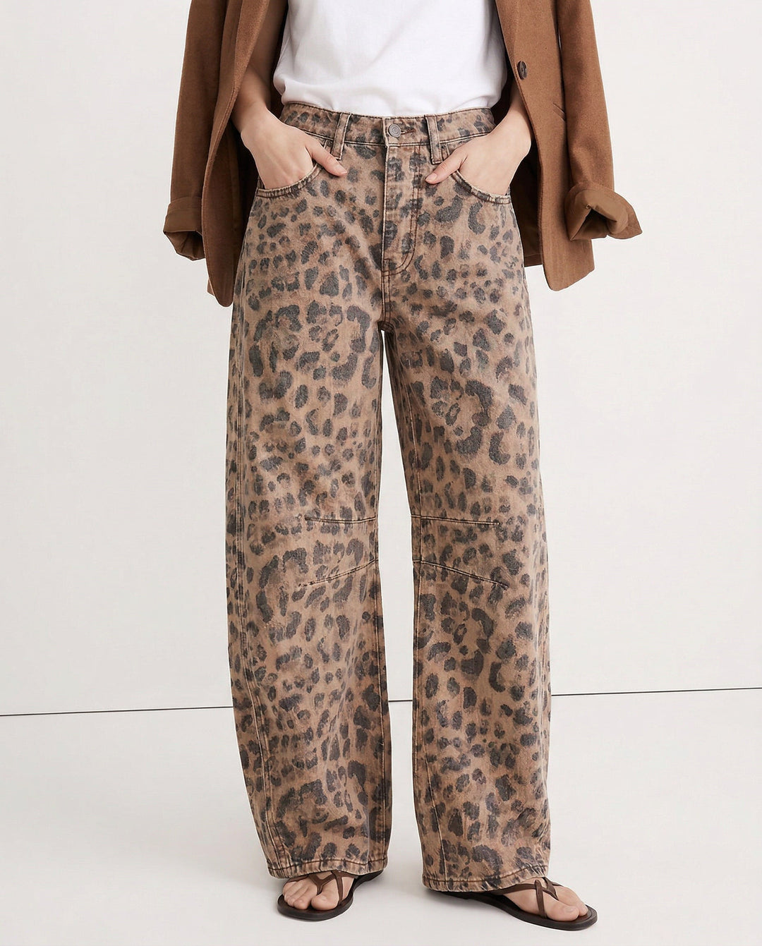 Everly Barrel-Leg Denims