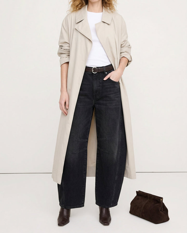 Everly Barrel-Leg Denims
