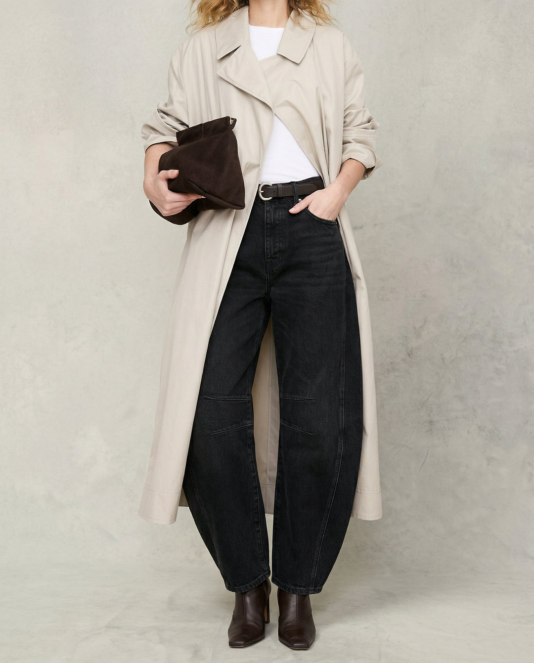 Everly Barrel-Leg Denims