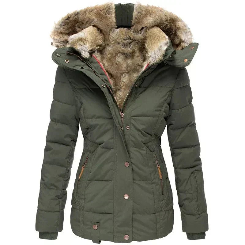 GRACE | COMFORTABLE WARM WINTER FUR JACKET