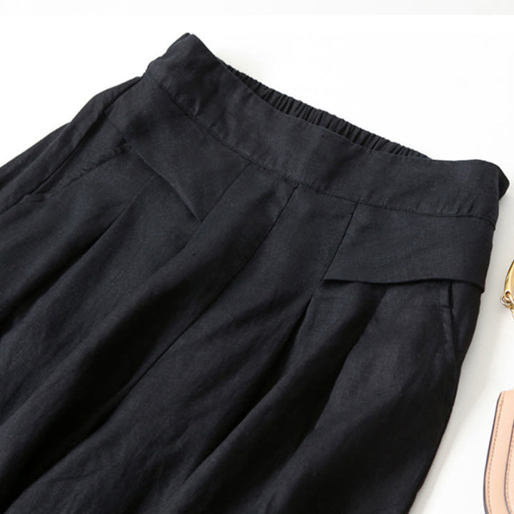 Estelle Linen Wide-Leg Trouser