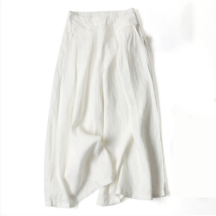 Estelle Linen Wide-Leg Trouser