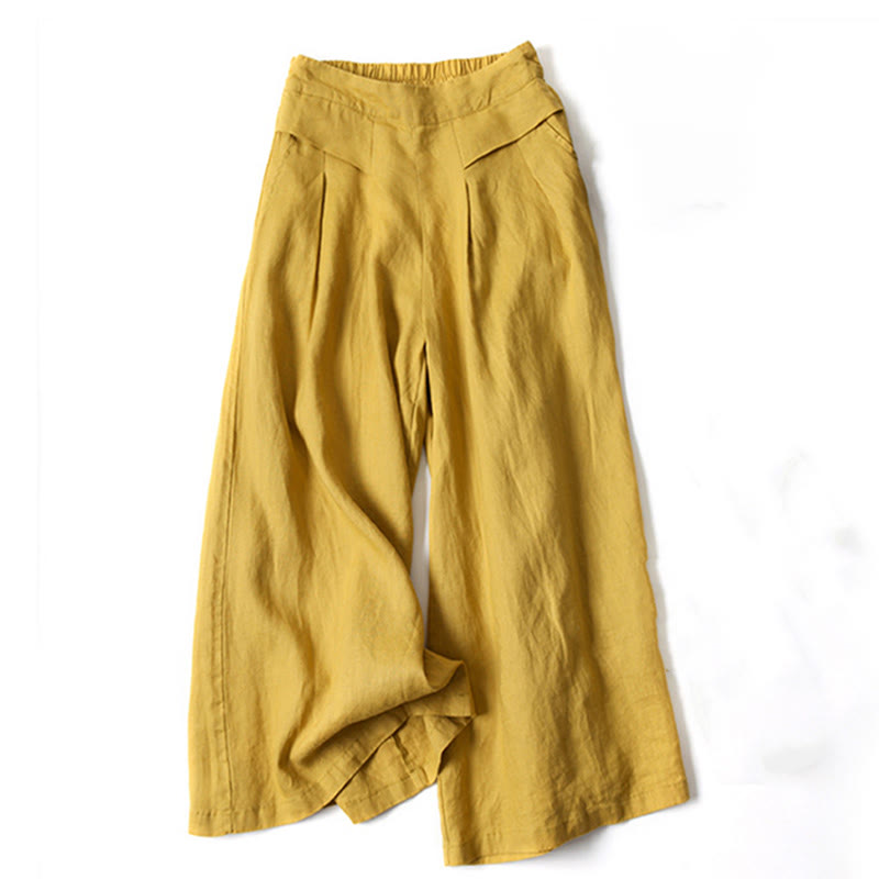 Estelle Linen Wide-Leg Trouser