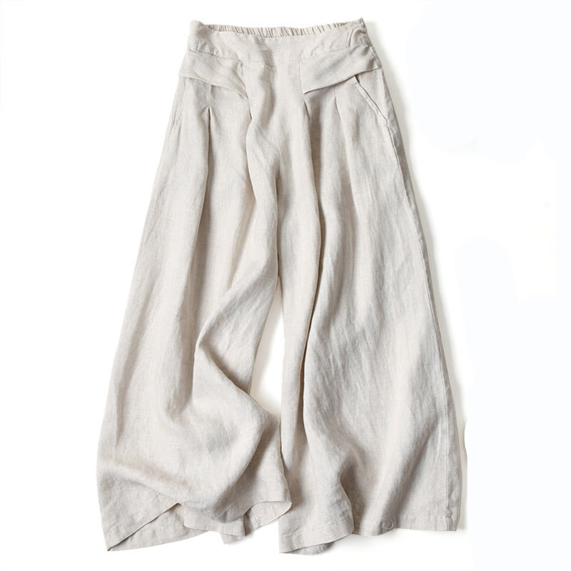 Estelle Linen Wide-Leg Trouser