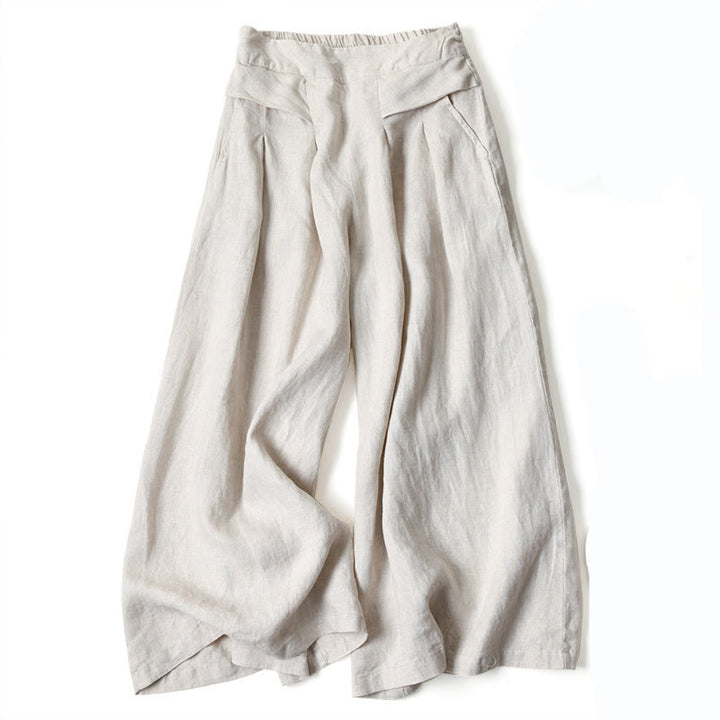 Estelle Linen Wide-Leg Trouser