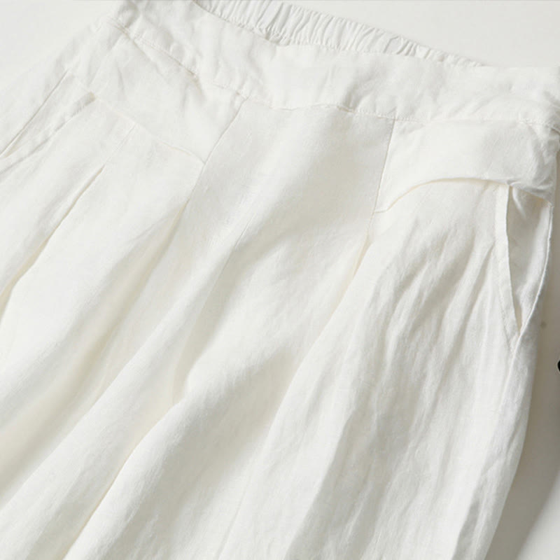 Estelle Linen Wide-Leg Trouser