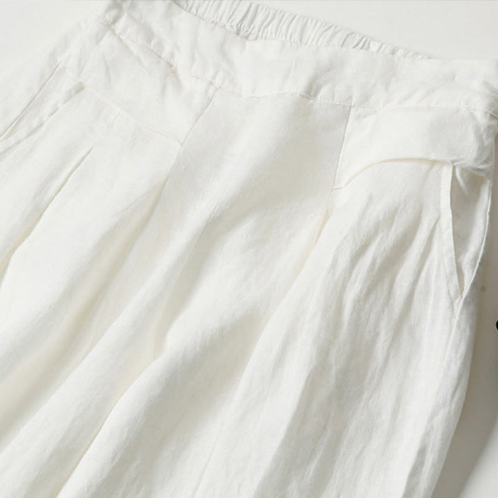 Estelle Linen Wide-Leg Trouser