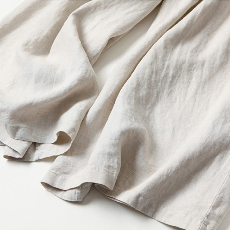 Estelle Linen Wide-Leg Trouser