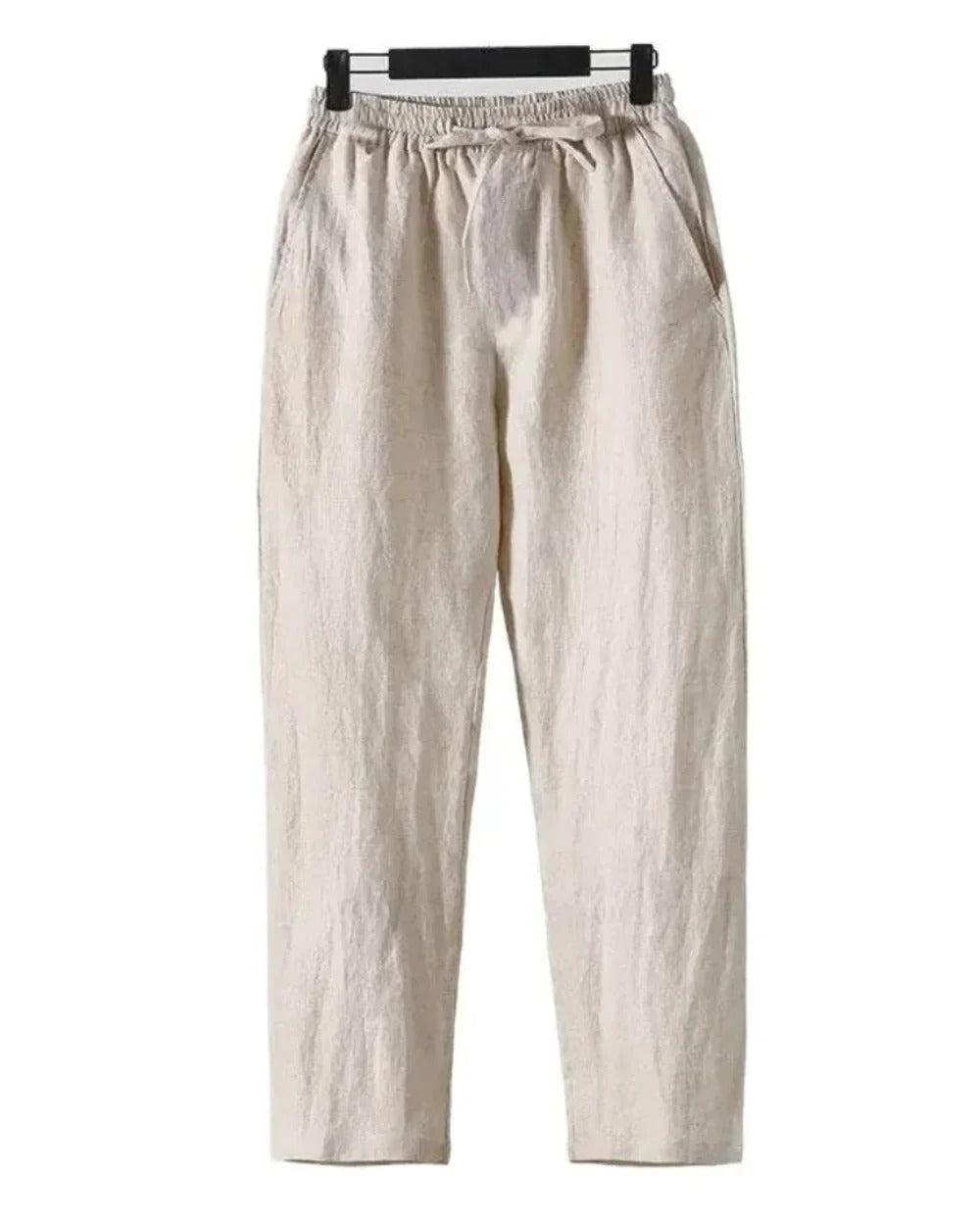 The Encino Men’s Elastic Waist Linen Drawstring Pants