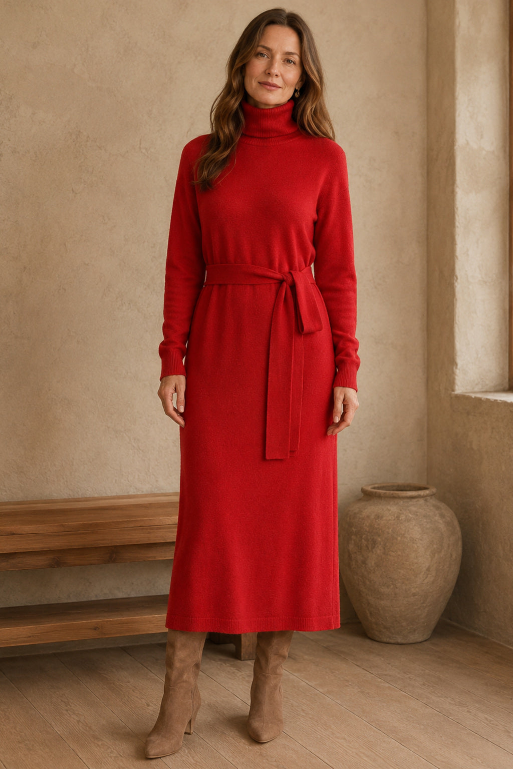 Isabella Wool Knit Dress