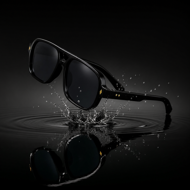 Havana Oversized Square Sunglasses