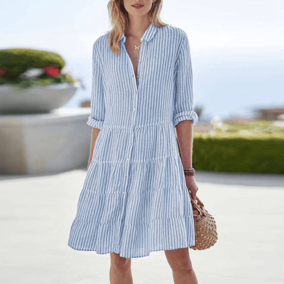 Anna | Striped Dress