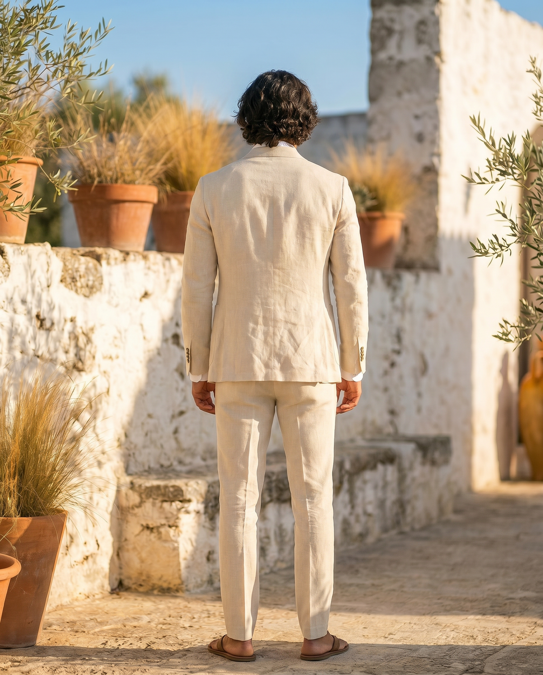 Valentin - Tailored Linen Suit Set