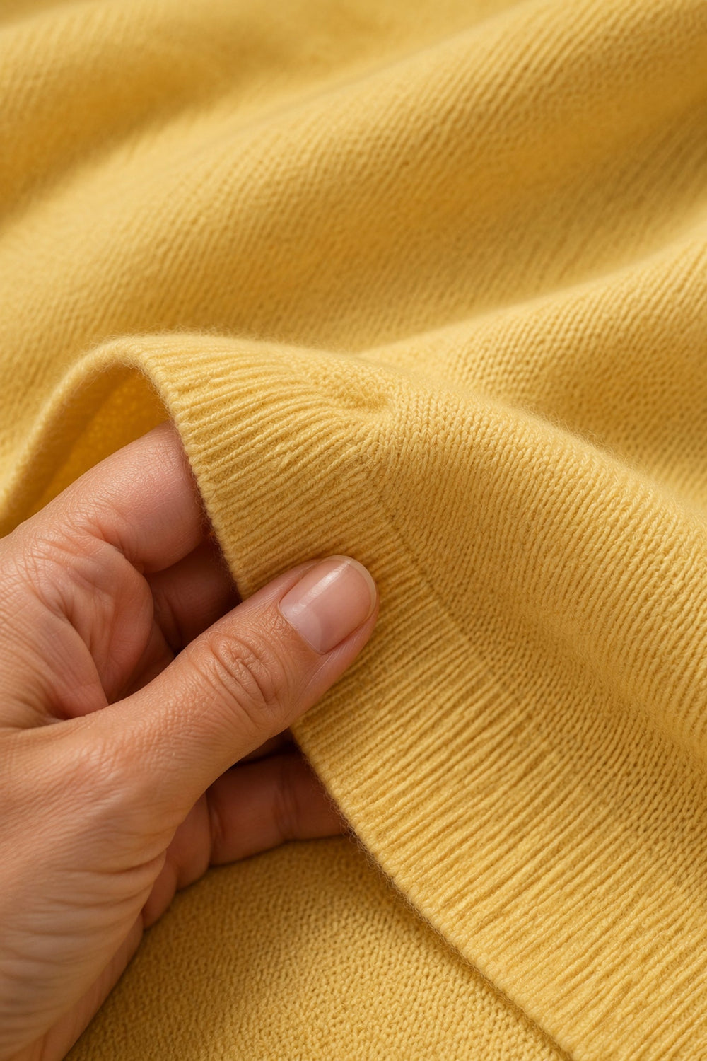 Piper | Drop Shoulder Mock Neck Sweater fabric texture close-up