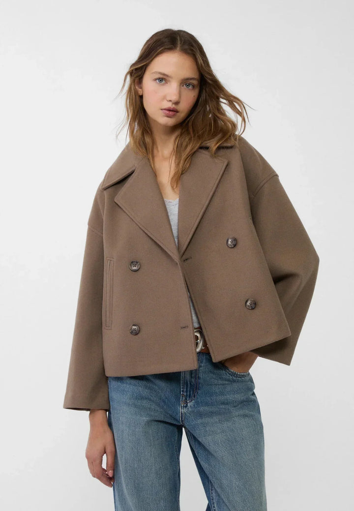 Bonnie | Double Breasted Cropped Jacket