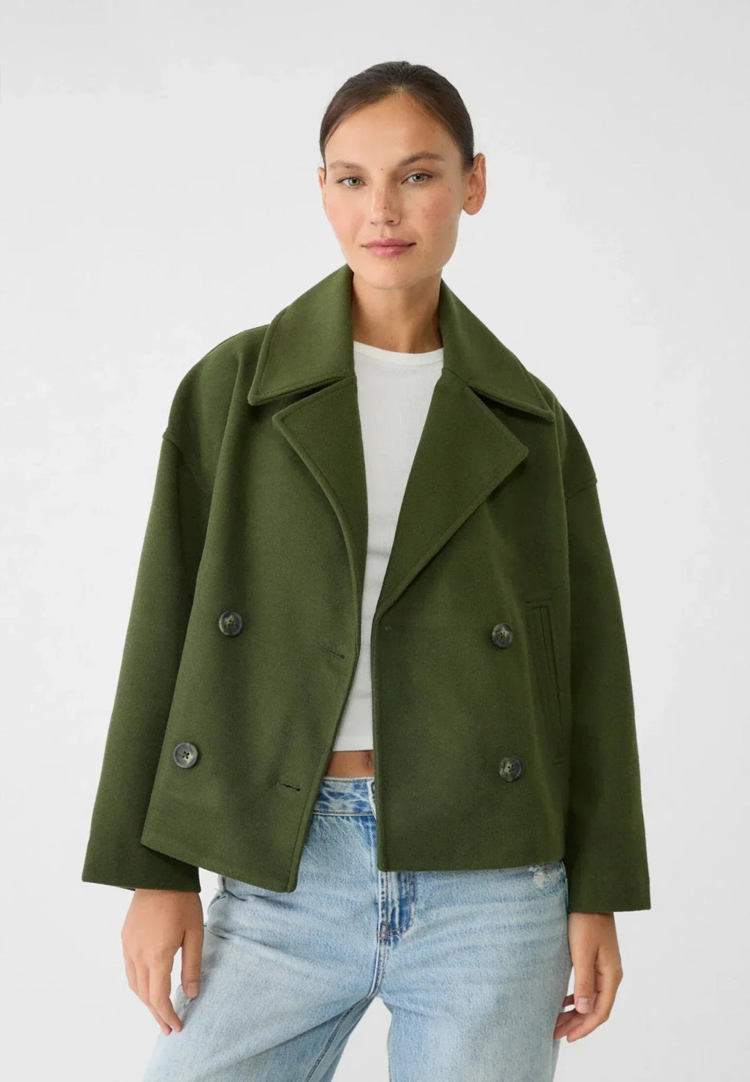 Bonnie | Double Breasted Cropped Jacket