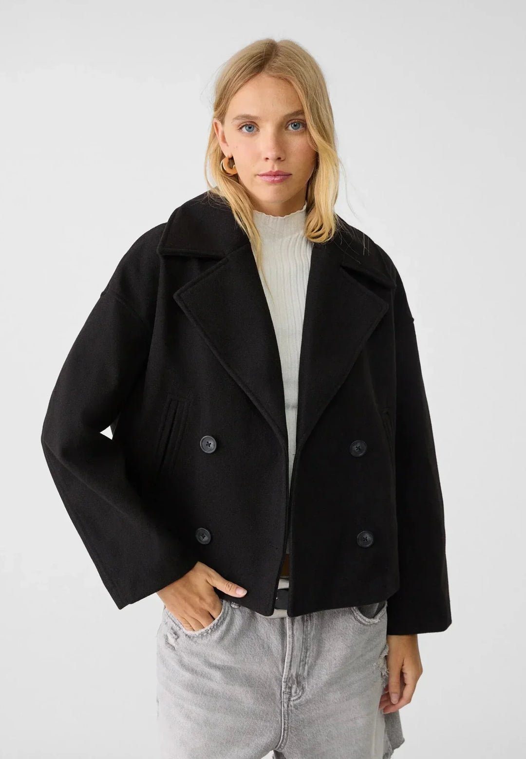 Bonnie | Double Breasted Cropped Jacket