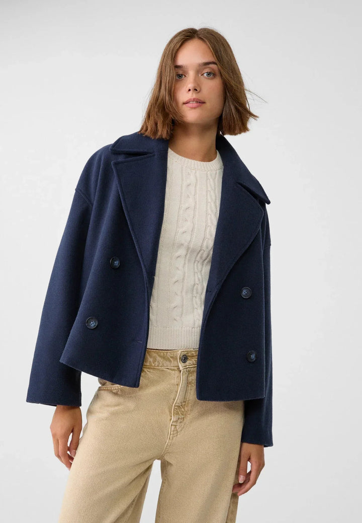 Bonnie | Double Breasted Cropped Jacket