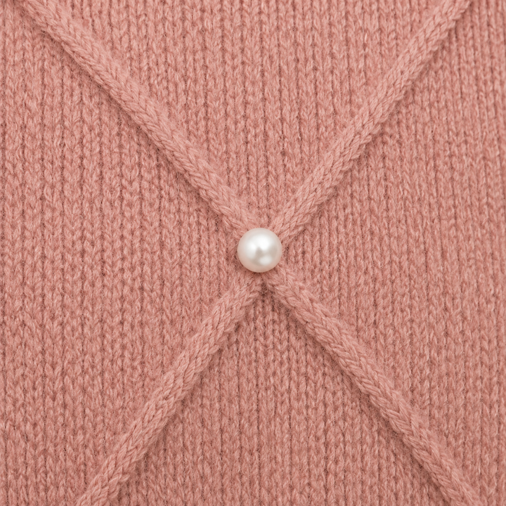 Sierra | Pearl Detail Crew Neck Sweater