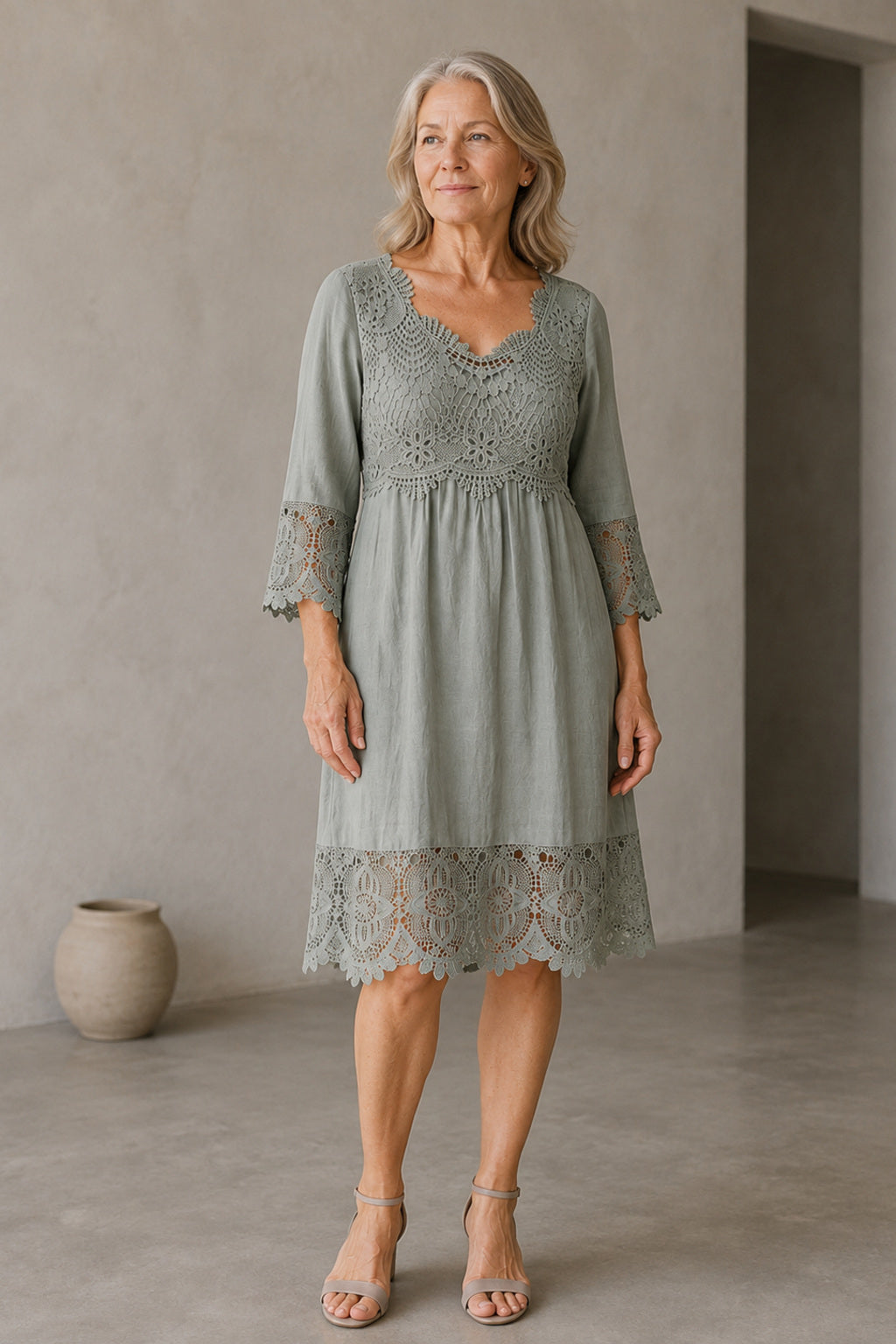 Courtney | Timeless Lace Cocktail Dress
