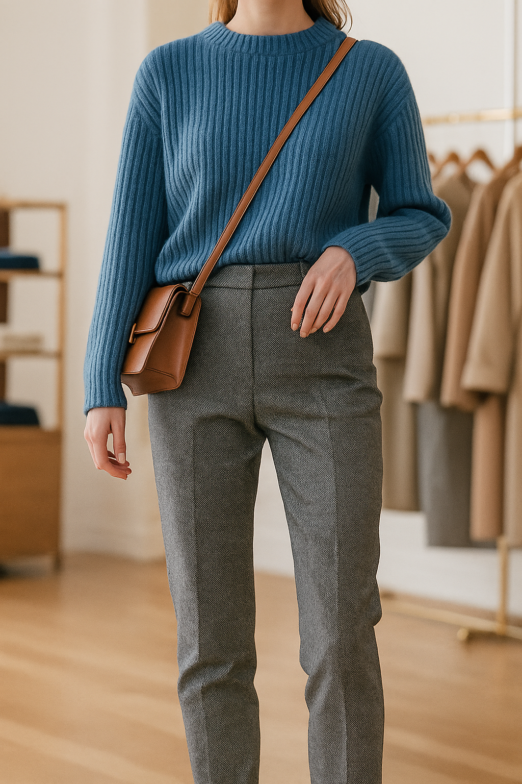 Torino Classic Wool Women's Trousers