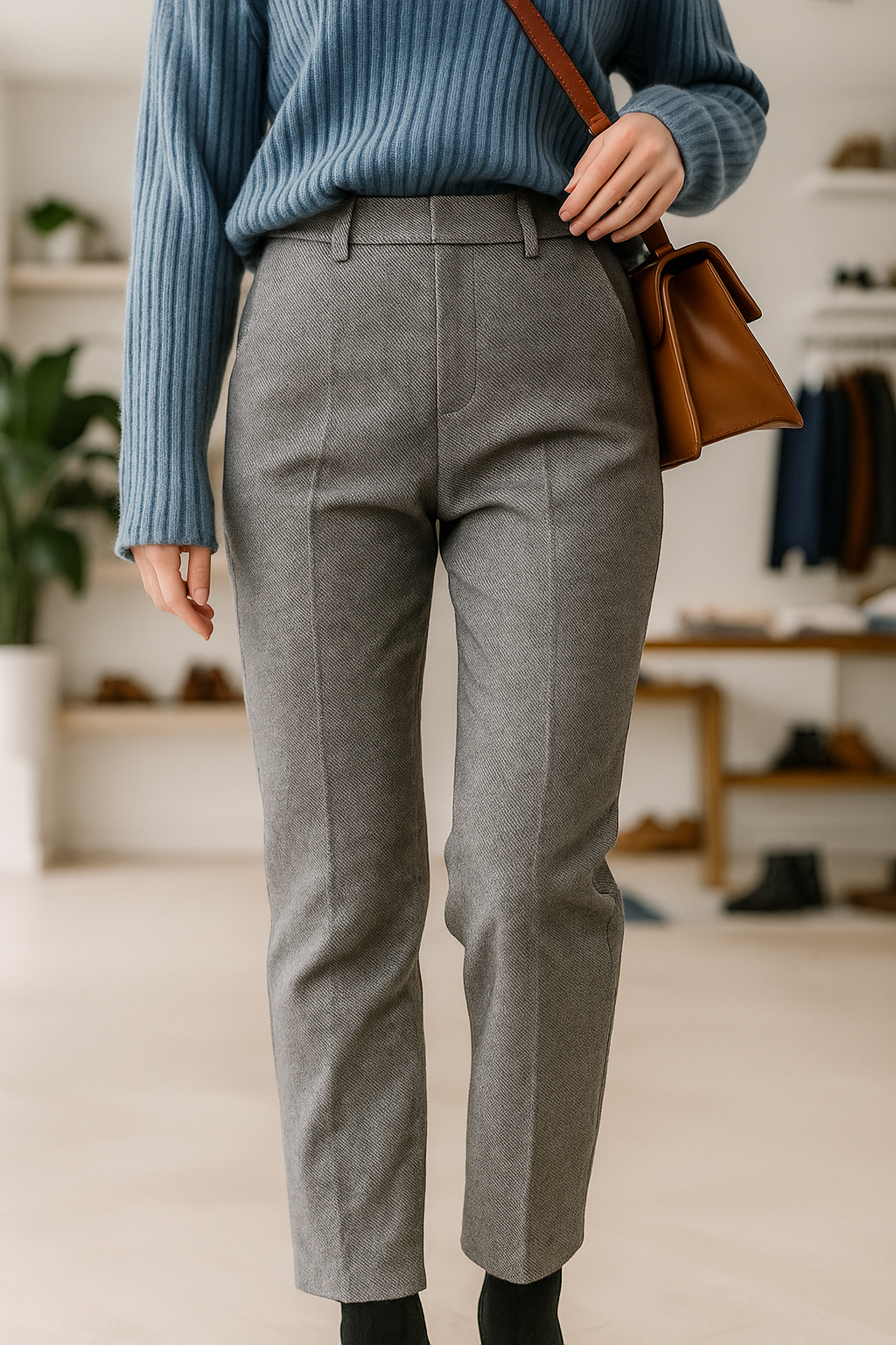 Torino Classic Wool Women's Trousers