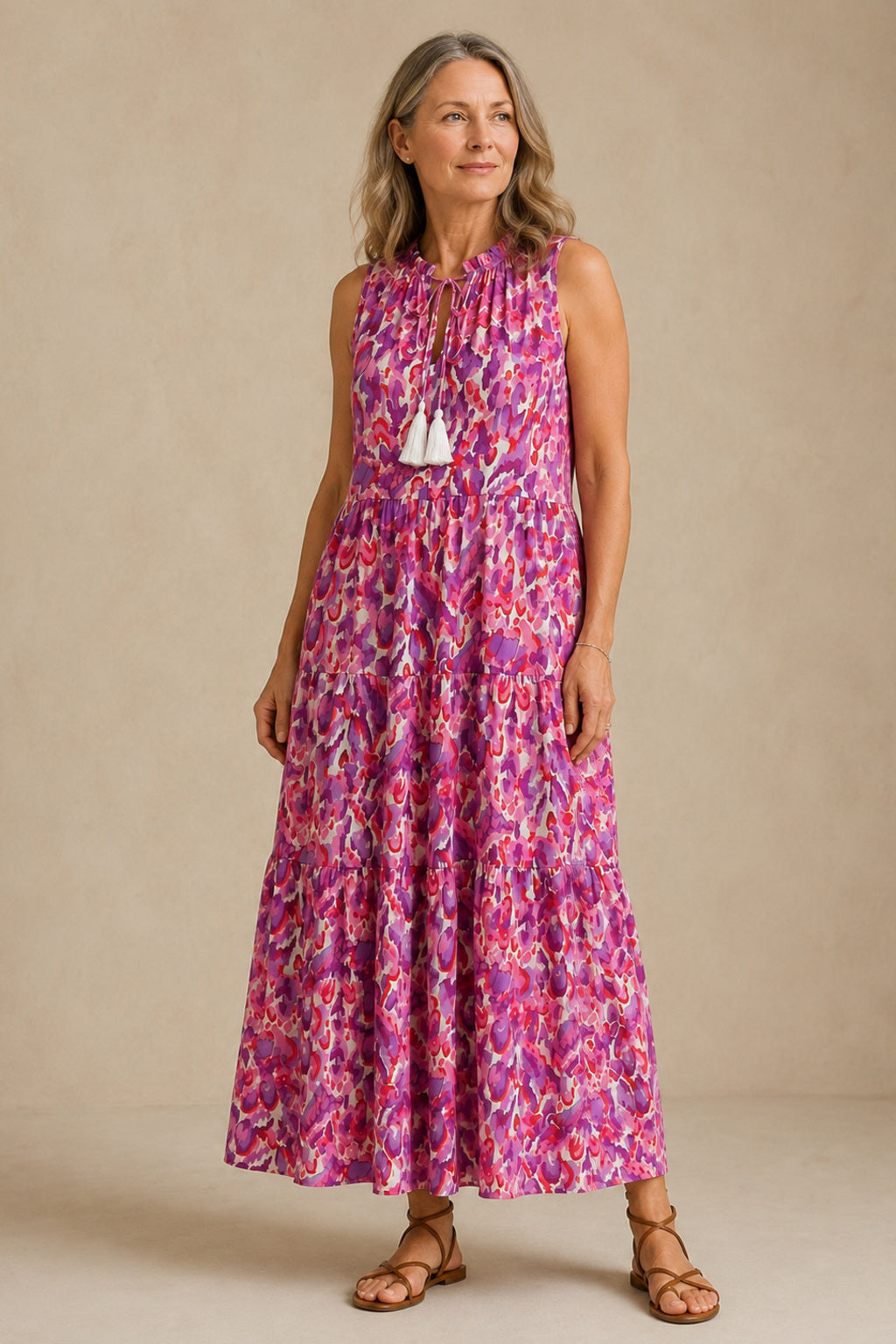 Darcy | Bohemian Tassel Sleeveless Dress